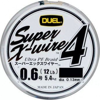 Плетеный шнур YO-ZURI DUEL PE SUPER X-WIRE 4 200m #1.2 5COLOR-YELLOW MARKING 9.0Kg (0.19mm)